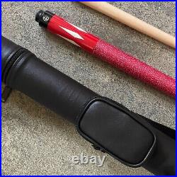 SUPREME MCDERMOTT Pool Cue Billiards with Carrying Case Red Box Logo RARE NEW