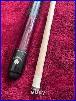 Shamrock by McDermott Pool Cue 58 18oz Burgundy Stain Linen Wrap