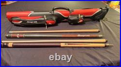 Snap-On Promo McDermott G-Core Pool Cue, with added Promotional stick, and Case Snap-On Promo McDermott G-Core Pool Cue, with added Promotional stick, and Case