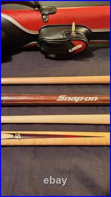 Snap-On Promo McDermott G-Core Pool Cue, with added Promotional stick, and Case Snap-On Promo McDermott G-Core Pool Cue, with added Promotional stick, and Case