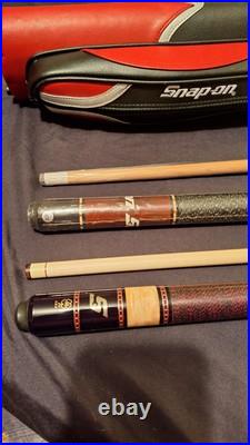 Snap-On Promo McDermott G-Core Pool Cue, with added Promotional stick, and Case Snap-On Promo McDermott G-Core Pool Cue, with added Promotional stick, and Case