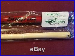 Snap-On SNAP17 Limited Edition McDermott G-Core Custom Pool Cue Black Red HTF