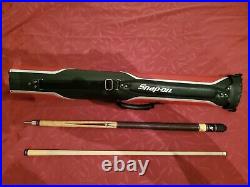 Snap on pool cue with carrying case limited edition
