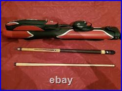 Snap on pool cue with carrying case limited edition