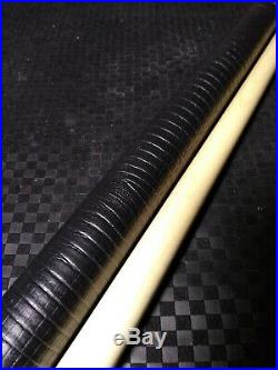 Super Sharp McDermott custom pool cue Bacote leather wrap gcore shaft 19oz 12.75