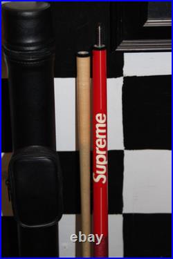 Supreme McDermott Pool Cue With Leather Case. Free Shipping! Supreme McDermott Pool Cue With Leather Case. Free Shipping!