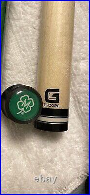 Two Lightly Used pool cue stick with New hard case New End protectors New Towel