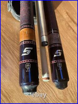 Two! McDermott Snap-on Tools Limited Edition Pool Cues & Custom Case i-Shaft