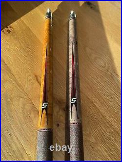 Two! McDermott Snap-on Tools Limited Edition Pool Cues & Custom Case i-Shaft