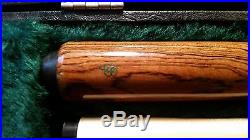 USED MCDERMOTT POOL CUE Stick and CASE E-D2 BOCOTE SNEAKY PETE 1990-92