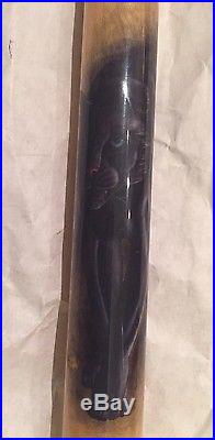 Unique McDermott pool cue 20 oz. With case Dueling Panthers see photos