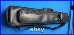 Used McDermott 4x8 Soft Butterfly Pool Cue Billiards Case 75-0922