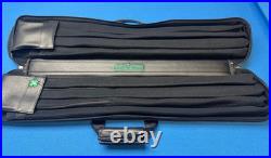 Used McDermott 4x8 Soft Butterfly Pool Cue Billiards Case 75-0922