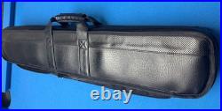 Used McDermott 4x8 Soft Butterfly Pool Cue Billiards Case 75-0922