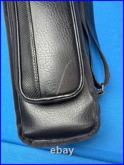 Used McDermott 4x8 Soft Butterfly Pool Cue Billiards Case 75-0922