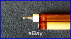 Used Mcdermott pool cue and case Model M4-3b Retired Southwest Inspired 9/10 cue