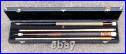 Vintage 1980s McDermott C-8 Pool Cue with Extra Cue & Case
