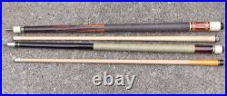 Vintage 1980s McDermott C-8 Pool Cue with Extra Cue & Case
