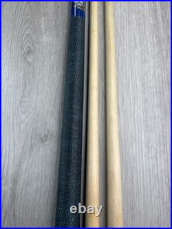 Vintage 1994 McDermott Pool Cue Bundle Night Wolf GLD-06 with 2 Sh (A1D034100)