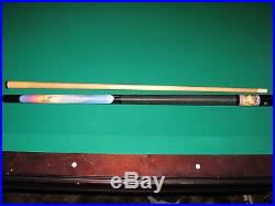 Vintage Huebler Pool Cue Jump Break & Mcdermott Pool Cue Harley HD-5 USED