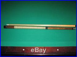 Vintage Huebler Pool Cue Jump Break & Mcdermott Pool Cue Harley HD-5 USED