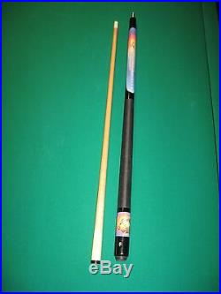 Vintage Huebler Pool Cue Jump Break & Mcdermott Pool Cue Harley HD-5 USED