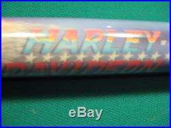 Vintage Huebler Pool Cue Jump Break & Mcdermott Pool Cue Harley HD-5 USED