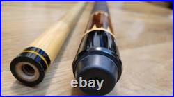 Vintage Leather Wrap McDermott E-F6 Pool Cue Stick Retired 19oz EF-6 E-Series