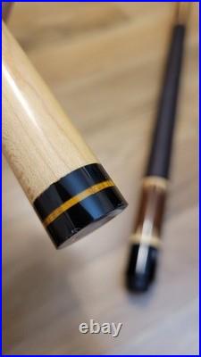 Vintage Leather Wrap McDermott E-F6 Pool Cue Stick Retired 19oz EF-6 E-Series