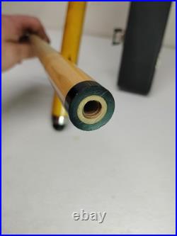 Vintage MCDERMOTT Lucky Pool Billiard Cue with Wooden Case Vintage MCDERMOTT Lucky Pool Billiard Cue with Wooden Case