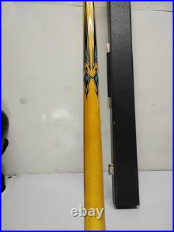 Vintage MCDERMOTT Lucky Pool Billiard Cue with Wooden Case Vintage MCDERMOTT Lucky Pool Billiard Cue with Wooden Case