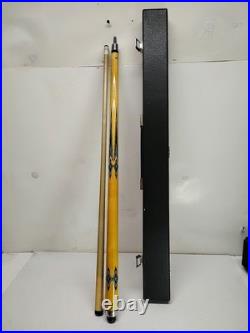 Vintage MCDERMOTT Lucky Pool Billiard Cue with Wooden Case Vintage MCDERMOTT Lucky Pool Billiard Cue with Wooden Case