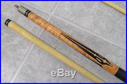 Vintage McDermott 19oz & Joss 20oz Pool Cues with Case SOLD AS LOT ONLY