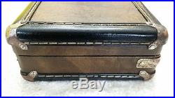 Vintage McDermott 1x2 Flip Top Hard Pool Cue Case With Large Storage Compartment