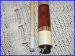 Vintage McDermott C-2 Pool Cue 1980-1984 Irish Linen Upgrade 11.5mm