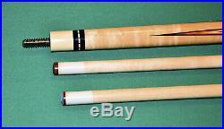 Vintage McDermott C-6 Pool Cue with case and 2 shafts