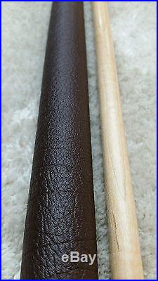 Vintage McDermott C3 Pool Cue Stick 100% Pristine Condition, Camo, Leather Wrap