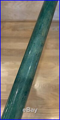 Vintage McDermott Emerald Green Pool Cue Stick And Case 20oz 58-NICE-Ships FAST