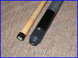 Vintage McDermott Pool Cue E-F5 Straight Ebony Excellent Birdseye All Original