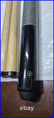 Vintage McDermott Pool Cue Linen Wrapping Possible MCDERMOTT E- B7 Read Please
