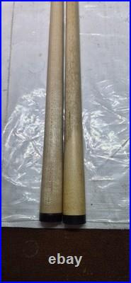 Vintage McDermott Pool Cue Linen Wrapping Possible MCDERMOTT E- B7 Read Please