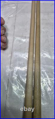 Vintage McDermott Pool Cue Linen Wrapping Possible MCDERMOTT E- B7 Read Please