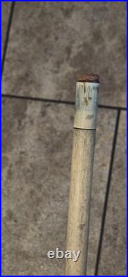 Vintage McDermott Pool Cue Linen Wrapping Possible MCDERMOTT E- B7 Read Please