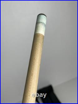 Vintage McDermott Pool Cue Lone Wolf Purple Linen Wrap With McDermott Bag SEE Vintage McDermott Pool Cue Lone Wolf Purple Linen Wrap With McDermott Bag SEE