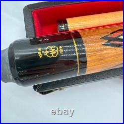Vintage McDermott cue M13B Bristlecone 3/8-10 Joint Leather Wrap Billiard Pool