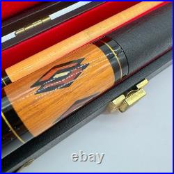 Vintage McDermott cue M13B Bristlecone 3/8-10 Joint Leather Wrap Billiard Pool