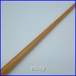Vintage McDermott cue M13B Bristlecone 3/8-10 Joint Leather Wrap Billiard Pool