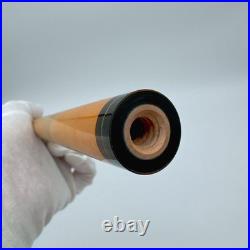 Vintage McDermott cue M13B Bristlecone 3/8-10 Joint Leather Wrap Billiard Pool