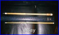 Vintage McDermott pool cue and Unknown Maker Cue in Cases Ebay 1/1 McDermott