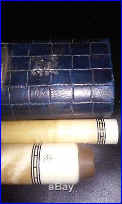 Vintage McDermott pool cue and Unknown Maker Cue in Cases Ebay 1/1 McDermott